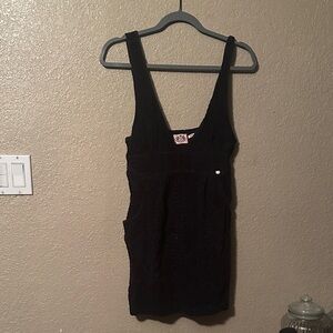 Juicy Couture Elegant Black Velvet Dress